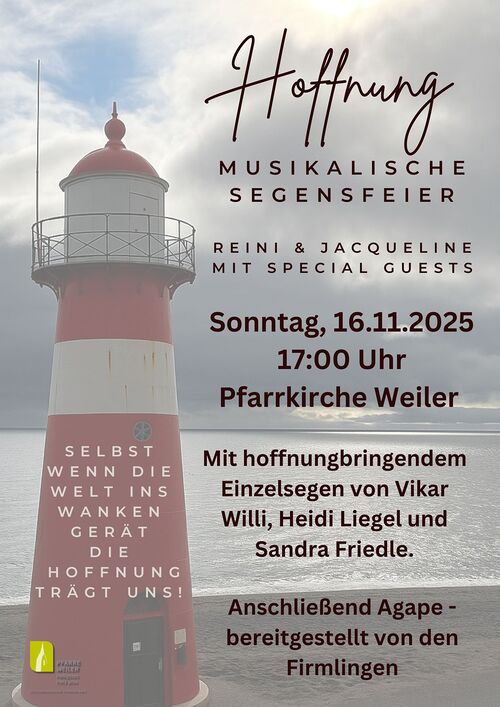 Segensfeier Hoffnung / Pfarre Weiler/Jacqueline Haller